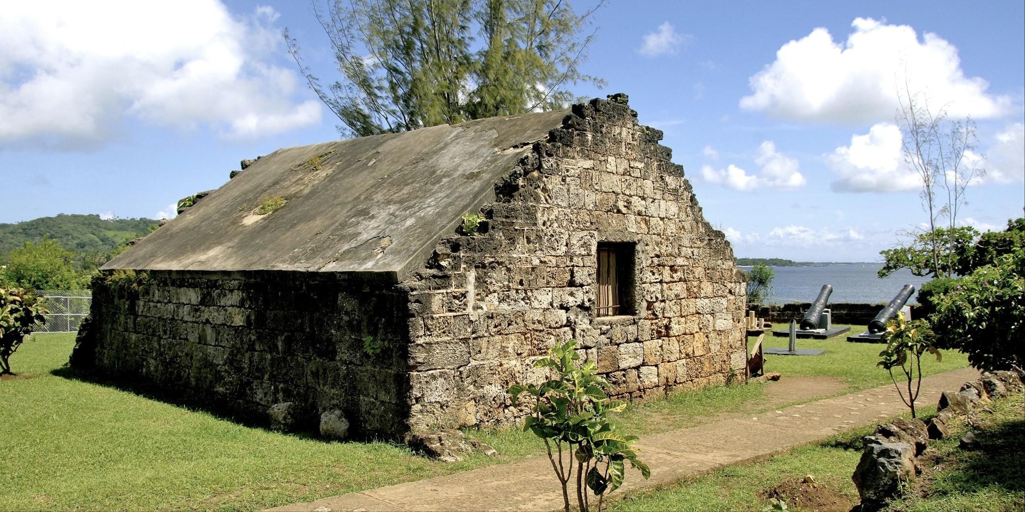 An old structure at Fort James