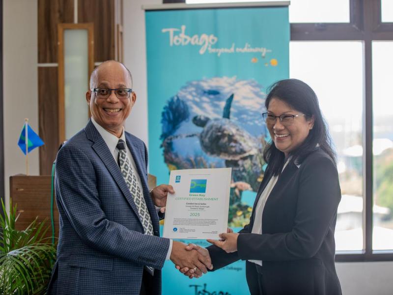 Visit Tobago Beyond - Green Key Presentation - Comfort Inn and Suites